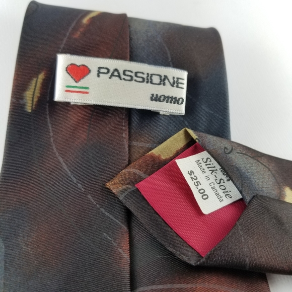 PASSIONE UOMO | 100%silk tie 61" - Picture 3 of 3